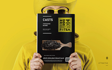 韶关绯茶品牌设计